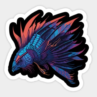 Lion-fish - Colorful Sea Fish Sticker